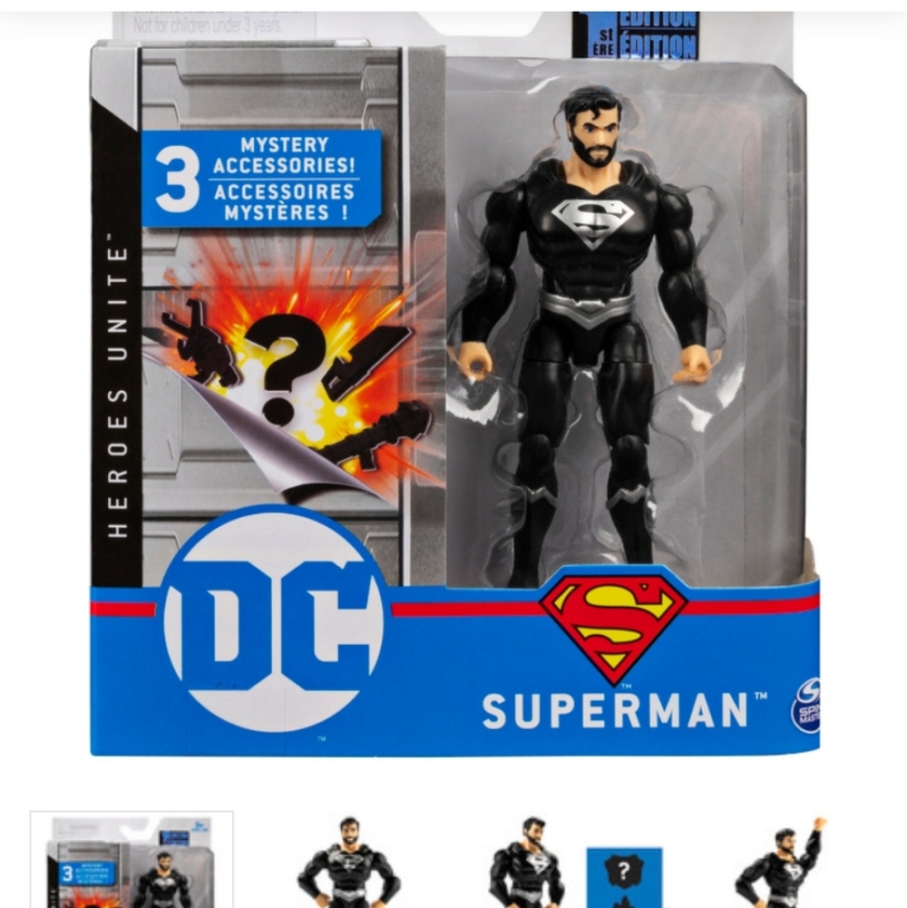 Superman 2020 DC Heros Toy Figure!